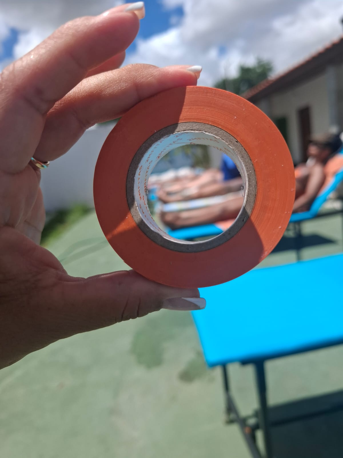 Bronzeamento de fita